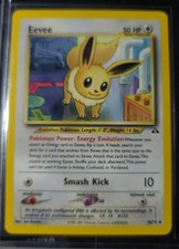 Pokémon Eevee TCG Neo Discovery Unlimited Uncommon Card 38/75 NM/LP Condition on eBay