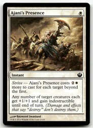 Ajani's Presence 2/165 Common Journey Into Nyx