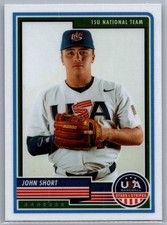2023 Panini Stars & Stripes USA Baseball John Short Rookie Team USA RC #38