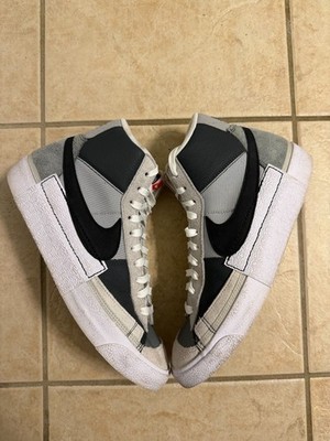 Size 11 - Nike Blazer '77 Pro Club Mid Remastered - Grey Black