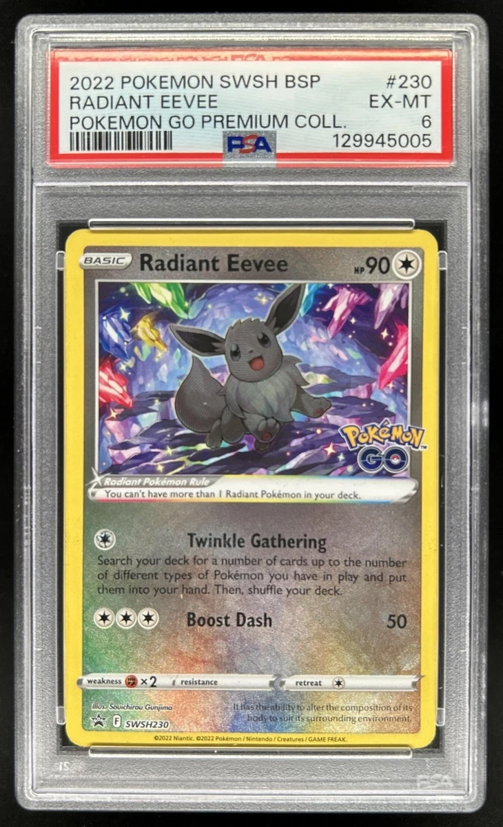Radiant Eevee Pokémon TCG Cards for sale | eBay