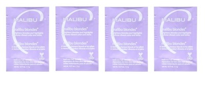 Malibu Blondes Wellness Hair Remedy, 0.17 oz Pack of 4