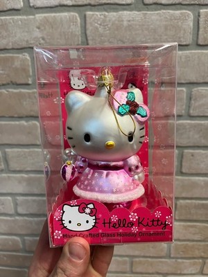 Kurt Adler Hello Kitty Hand Crafted Painted Christmas Ornament Figure HK0113
