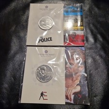 2x Music Legends £5 Sealed BUNC Packs The Police 2023 George Michael 2024