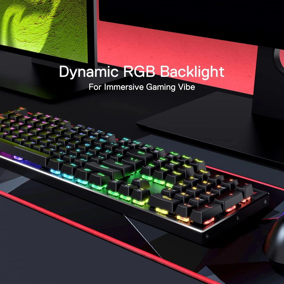K556 PRO Upgraded Wireless RGB Gaming Keyboard, BT/2.4Ghz Tri-Mode Aluminum M... - Image 4 of 4