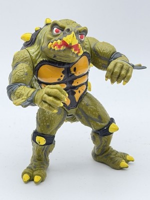 Teenage Mutant Ninja Turtle vtg figure playmates tmnt 1991 Tokka Tortoise spikes