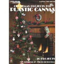 Christmas Projects For Plastic Canvas Patter Book Leisure Arts 153