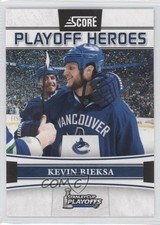 2011-12 Score Playoff Heroes Kevin Bieksa #4 1m4