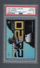LUIS ROBERT 2020 TOPPS CHROME UPDATE DECADES NEXT ROOKIE CARD #DNC2 PSA 10