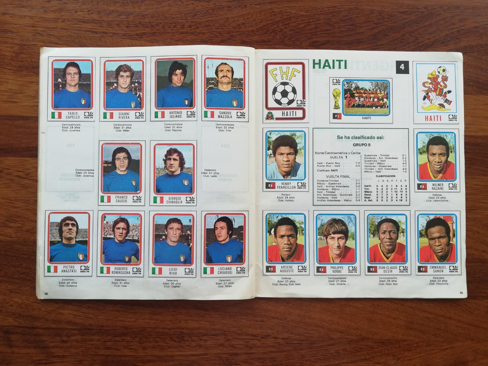 VULCANO PANINI WORLD CUP MUNCHEN 74 originale complete album Cruyff Bechenbauer - Photo 15 sur 19