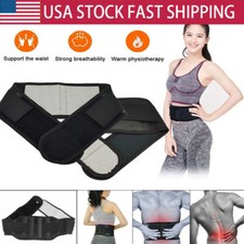 Adjustable Lower Back Brace Lumbar Support Waist Belt For Men Women Pain Relief