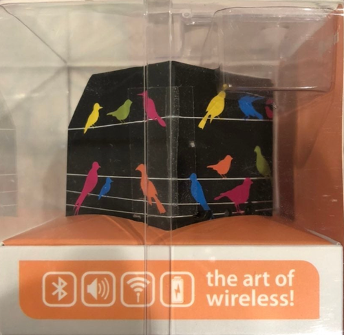 TRIPLE C | Altavoz blueCUBE ORCHESTRA BLUETOOTH NUEVO ASN124C36 PÁJAROS RARO LINDO - Imagen 4 de 15