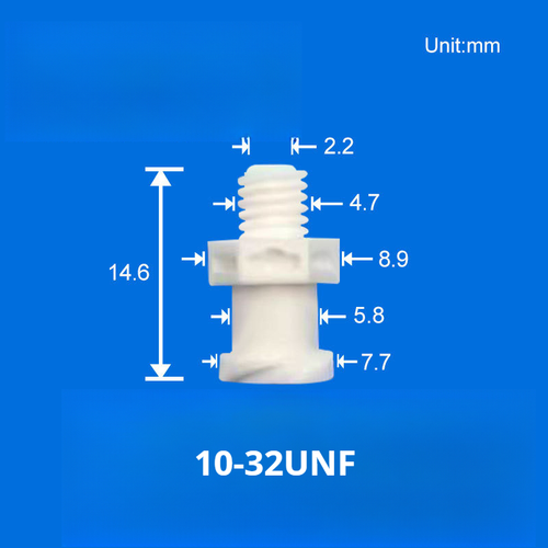 Luer Lock Connector:Straight Female Luer to Thread 1/4-28UNF,10-32UNF,M6,M5,G1/8 - Picture 5 of 19