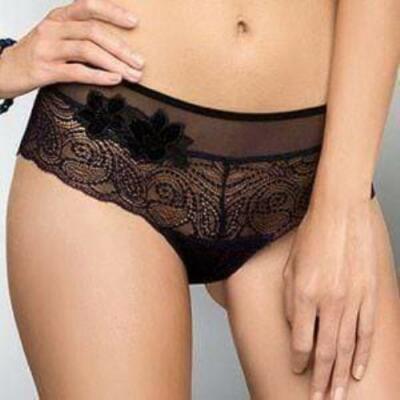 Luxury Sheer Lace Boyshort Panty Lise Charmel Lingerie Fleur de Kerala CCC0419