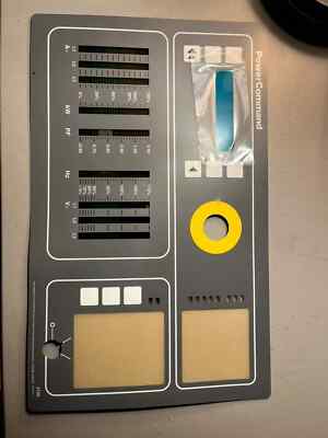 0300-5446 Cummins Onan Membrane Panel with Bargraph Meters for PCC2100