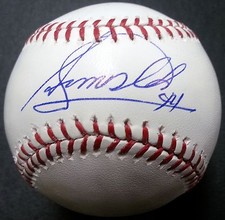 Steven Moya Detroit Tigers Signed Major League Baseball JSA
