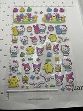 STICKER SHEET: Hello Kitty