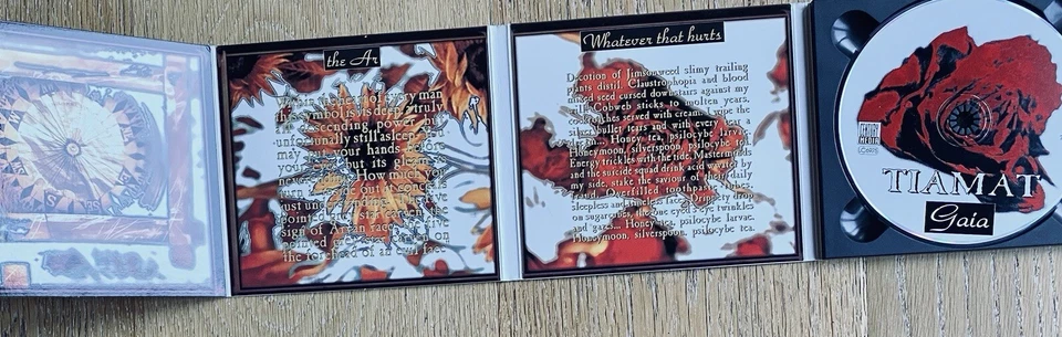 TIAMAT “Gaia” Ltd Digi FIRST PRESS 1994 • Very Good • Samael Moonspell - Bild 3 von 4