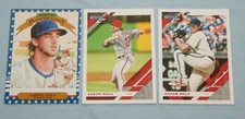 AARON NOLA LOT OF 3 2019 DONRUSS INDEPENDENCE DAY DK & VARIATION & BASE #18&145