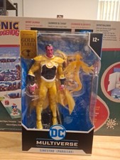 DC Multiverse Green Lantern Sinestro Parallax Gold Label 7 Figure Mcfarlane