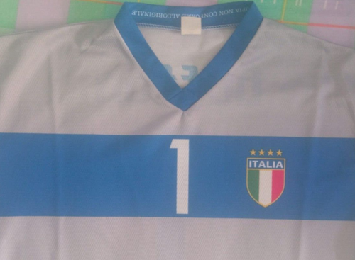 Camiseta Maglia Trikot Shirt ITALIA 1 BUFFON Replica Fans Size M Vintage - Bild 5 von 6