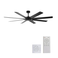 72in Large Industrial Ceiling Fans No light,DC Motor with Multi-Function Remote