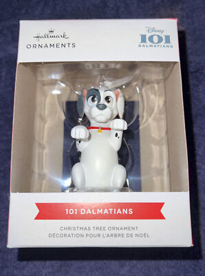 Hallmark Disney 101 Dalmatians Patch Puppy Christmas Ornament