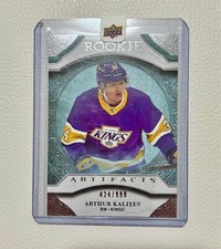 2020-21 Upper Deck Artifacts Arthur Kaliyev Rookie Dual Patch 35/49 #V LA Kings