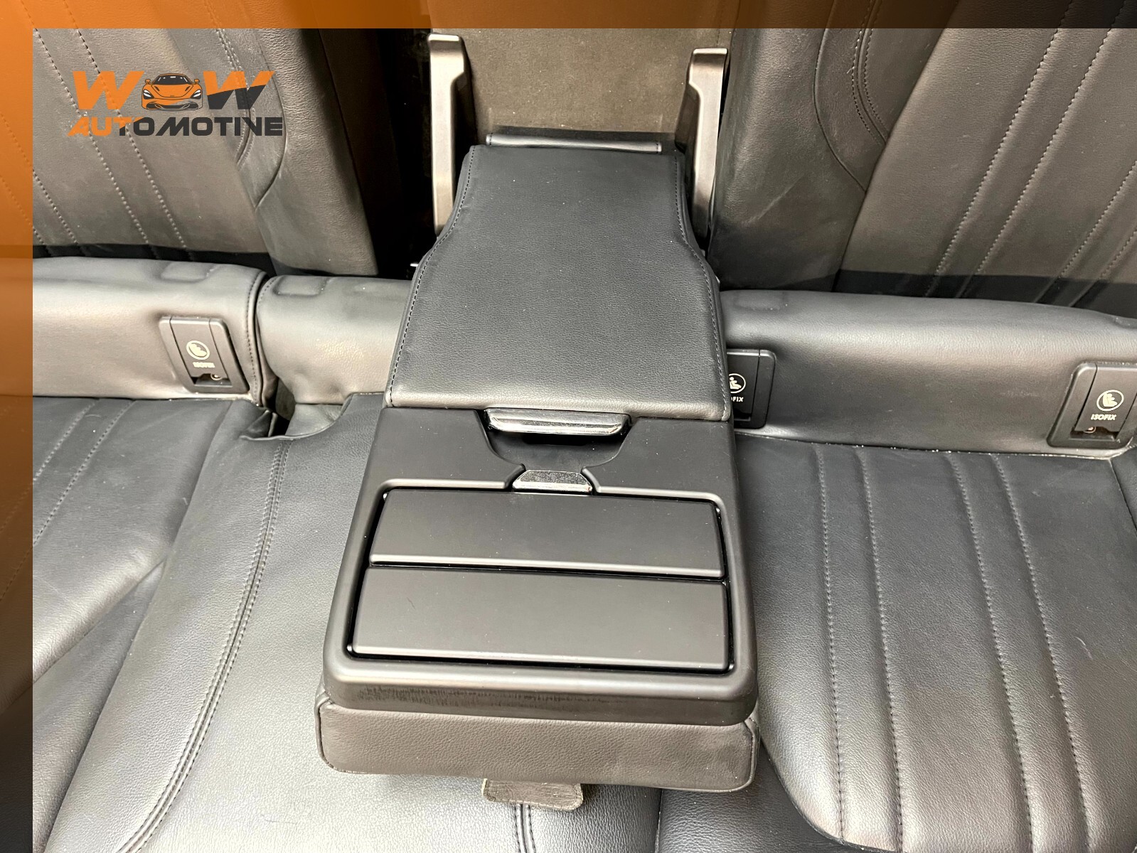 14-17 MASERATI GHIBLI REAR SECOND 2nd ROW SEAT ASSEMBLY BLACK OEM