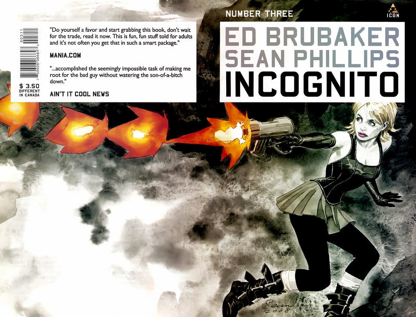 Incognito #3 (2008-2009) Icon