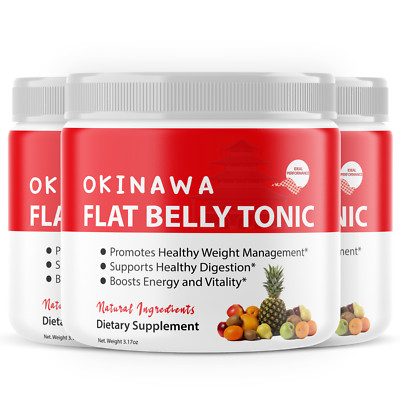 (3 Pack) Okinawa Advanced Energy Support Supplement - Health Support Powder 