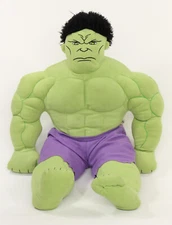 Large Incredible Hulk Plush 24" Marvel Avengers Jay Franco Stuffed Animal Comic!