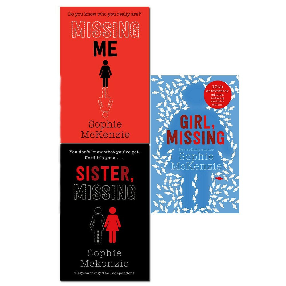 Sophie McKenzie Missing Series 3 Books Collection Set Girl Missing, Sister & Me
