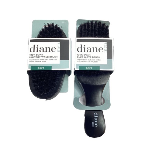 Diane 2-in-1 Premium Stylingbürste – Mit Wildschweinborsten & Nylonstiften, Holzgriff