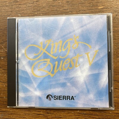 King's Quest V (PC) Sierra CD-Rom  Startup Manual
