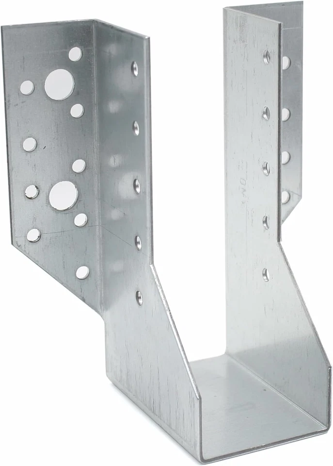 | Supporti per Travi | 10 Pz | Staffe per Travi in Legno Tipo a | 32X144X75 Mm | - Immagine 3 di 4