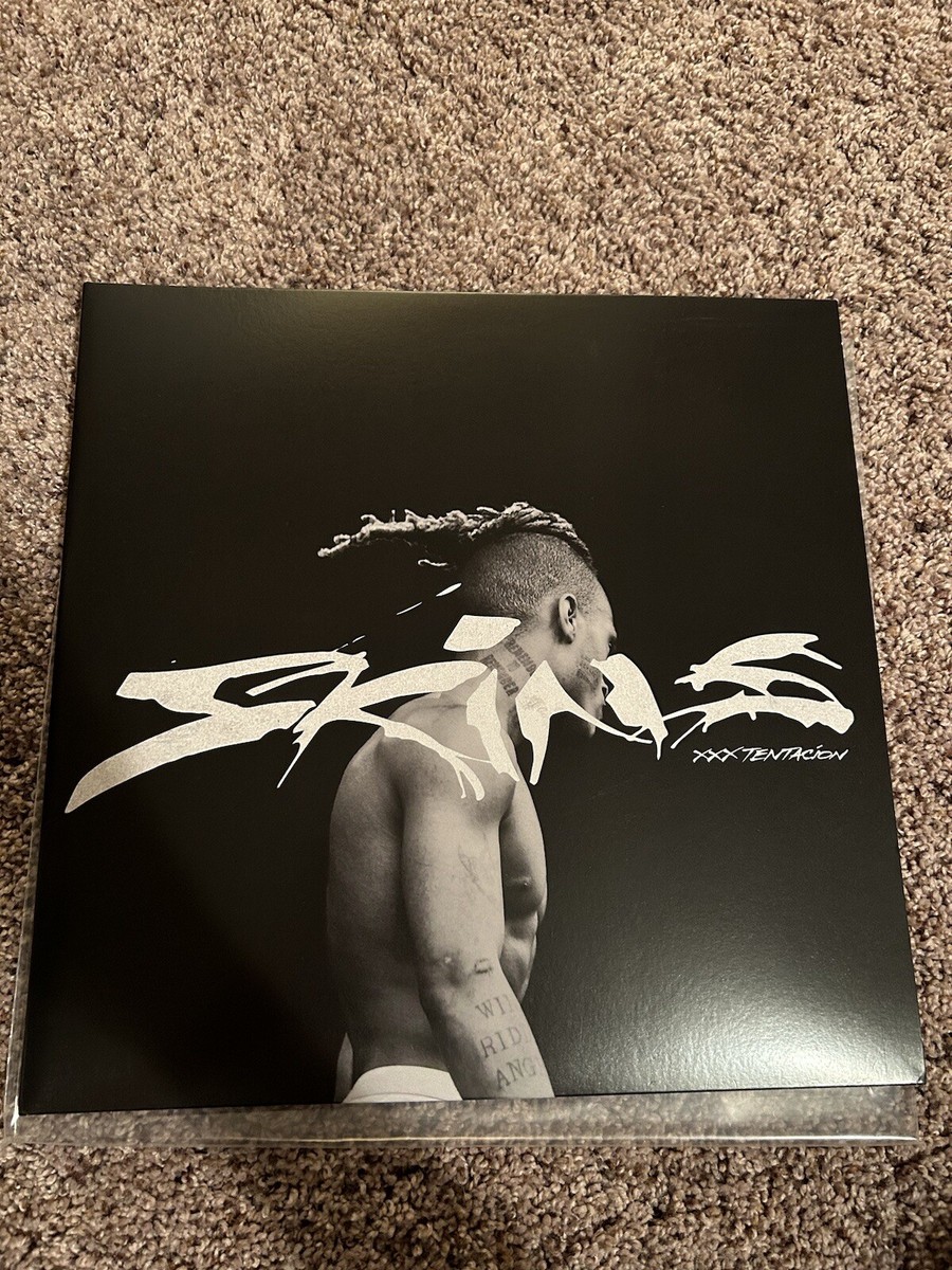 XXXTENTACION “Skins” LP 2019 Blue W/ Black Splatter Press USED | eBay