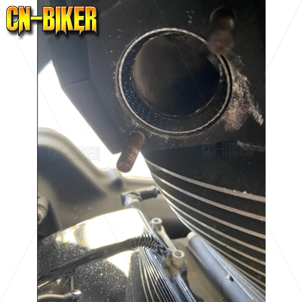 Juntas de puerto de escape cónicas 10 piezas para Harley 1984-2023 Big Twin Sportster XL Foto 3 de 4