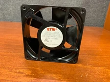 ETRI Axial Flow Fan 208-240V 18/15W 125/105mA with Speed Sensor 120x120x38mm