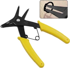 2-in-1 Internal External Snap Ring Circlip Pliers Dual-Purpose Tool 0.39–1.57"