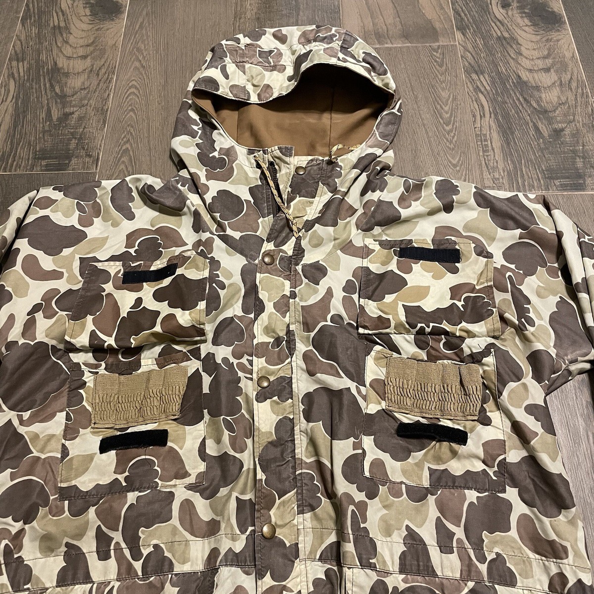 True Vintage Columbia Jacket Mens XL Duck Camo Talon Zipper Rain