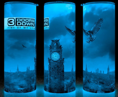 Glow in the Dark 3 Doors Down - Time of My Life - Rock Music Cup Mug Tumbler