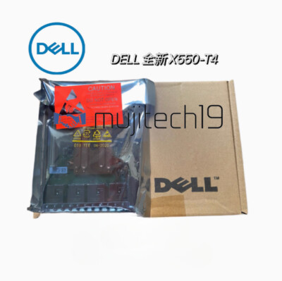 Dell 064PJ8 Intel X550 10GB RJ-45 Quad-Port Rack Network Daughter
