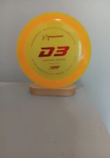 Prodigy D3 400 Plastic Yellow Disc Golf Distance Driver 174grams