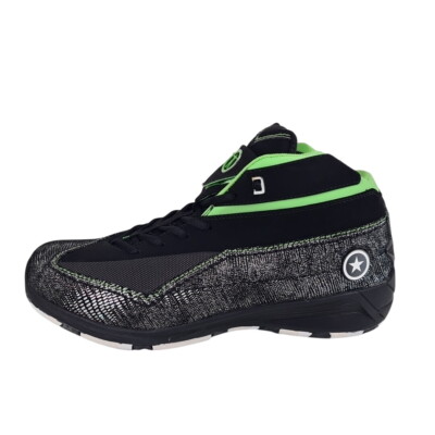 Converse Men's Wade 3 Mid 103998 Christmas Game Athletic Shoes Black Green Sz 12