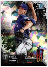 2019 Bowman COLE WINN 