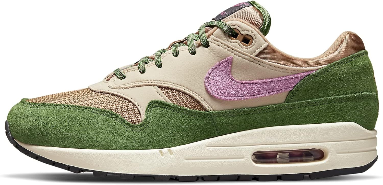 Мужские кроссовки Nike Air Max 1 NH Treeline/Light Bordeaux (DR9773 300)