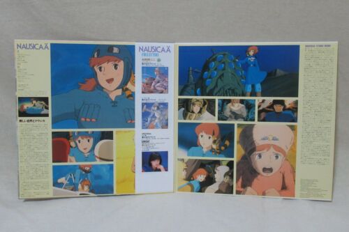 NAUSICAA OF THE VALLEY OF WIND ANL-1020 GHIBLI OST LP Vinyl Pressing Japan OBI - Picture 3 of 5