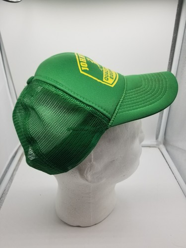 John Deere Snap Back Hat Adjustable Cap Mesh Back Kids Green Youth - Picture 4 of 7