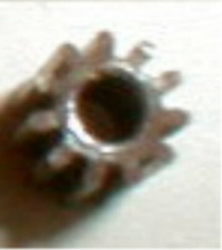 8 Tooth Stainless Steel Pinion Gear 48 Pitch Vintage Slot Car .078" Shaft NOS